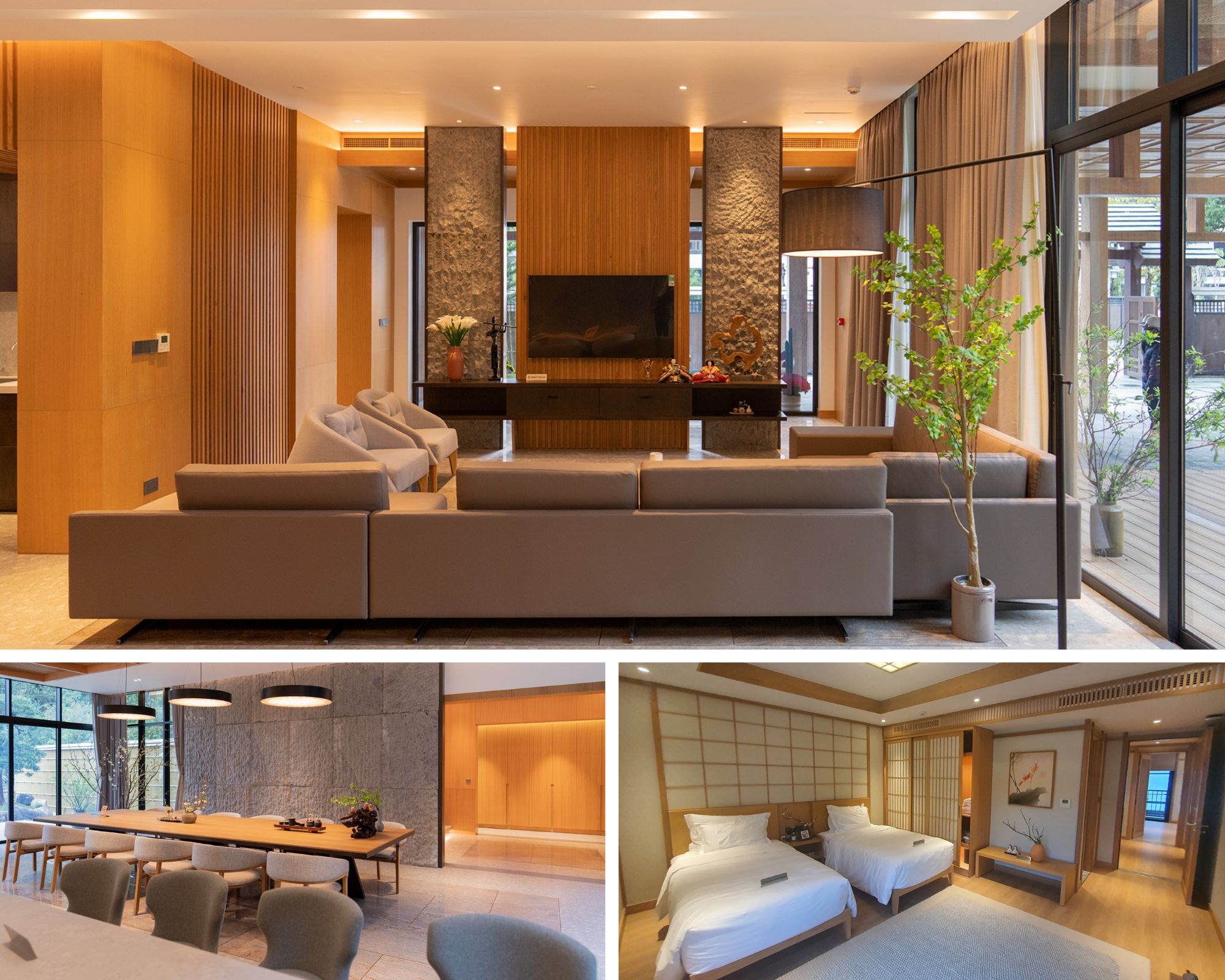 nội thất của căn biệt thự Sun