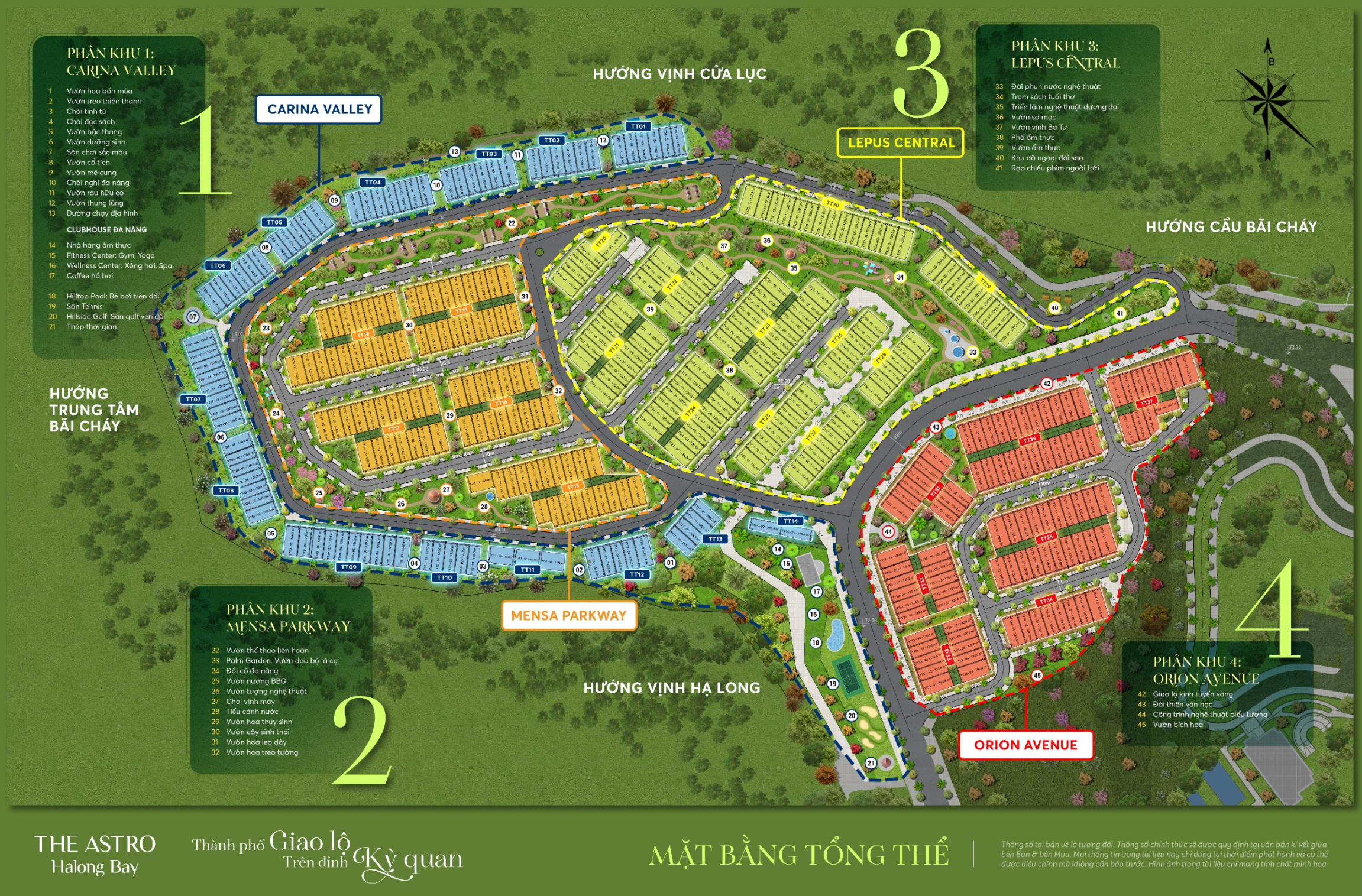 mặt bằng dự án