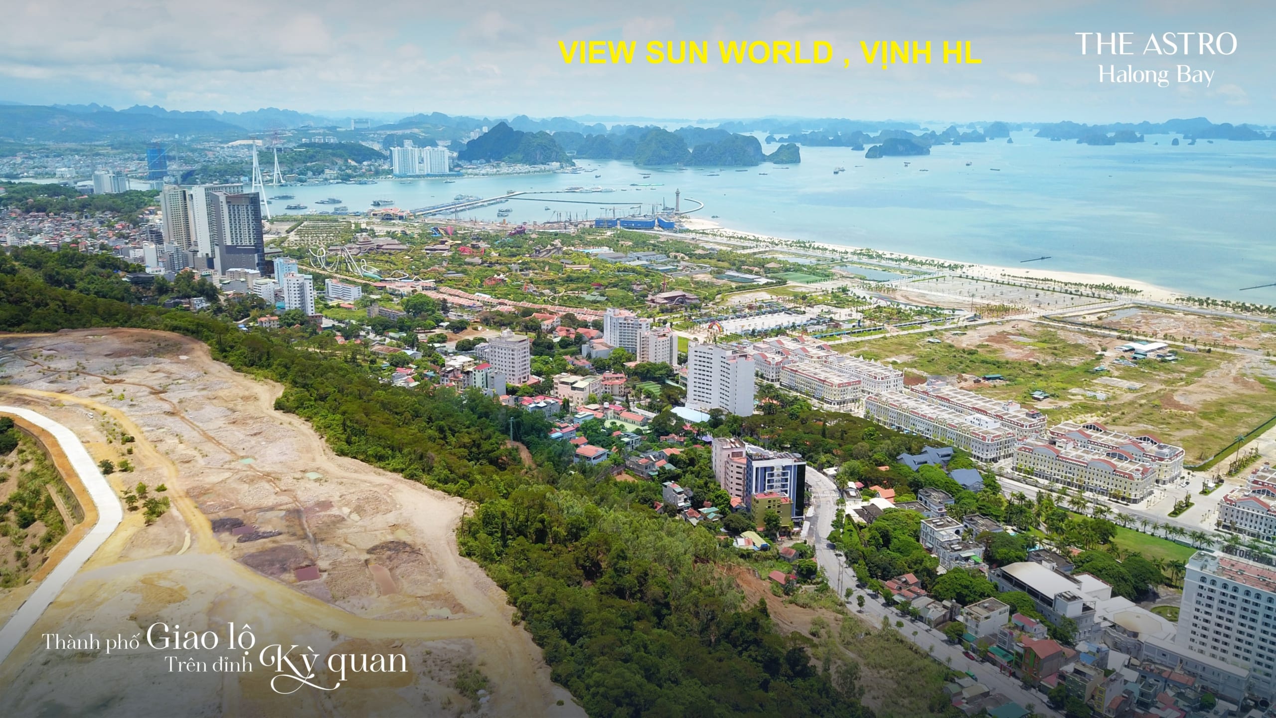 Hạ Long satr với tầm view ôm trọn vịnh Hạ long