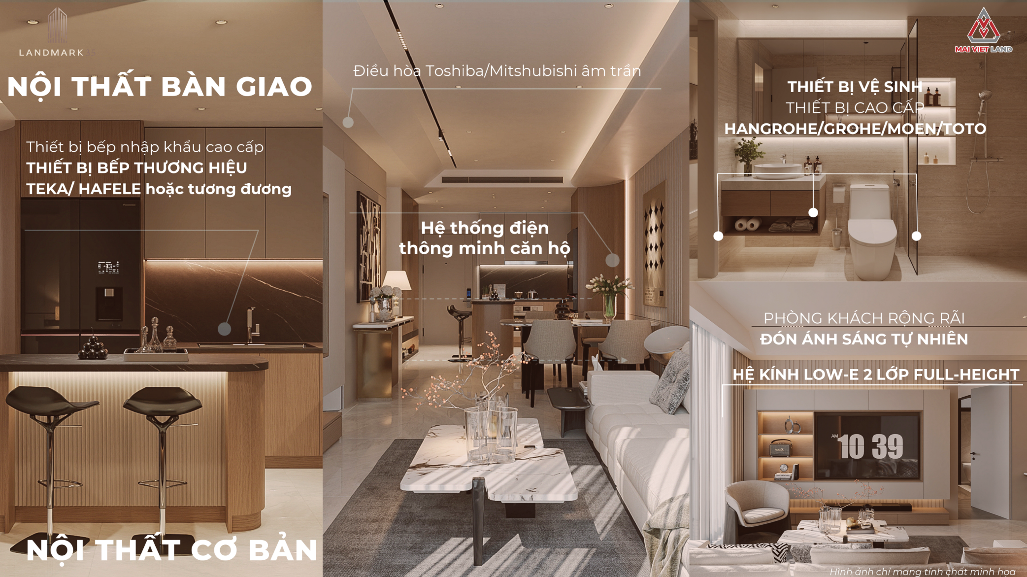 Nội thất bàn giao